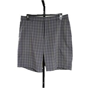 Walter Hagen mens GOLF SHORTS designer stretch gray sz waist 38 EUC